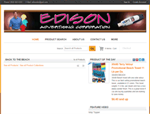 Tablet Screenshot of edisonadv.com